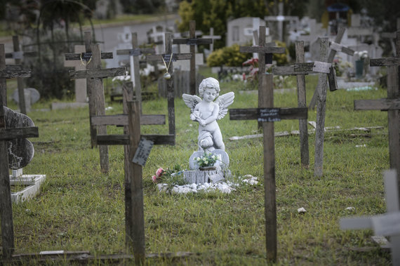 Scanpix / PA Wire / Photo by Press Association Images / Cemetery of embryos left after abortion in Rome