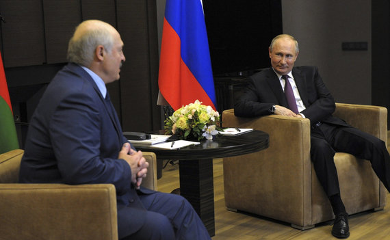 ZUMAPRESS / Photo by Scanpix / Meeting of Vladimir Putin and Aliaksandr Lukashenko in Sochi