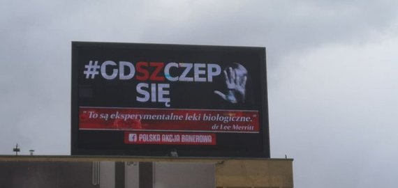 „Facebook“ nuotr./Antivakserių rengiama kampanija „Od(sz)czep się“