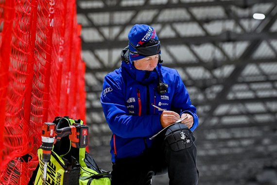 Photo by Aleksandras Pustovitas / Petra Vlhova, world alpine ski champion, prepares for the season at Druskininkai.