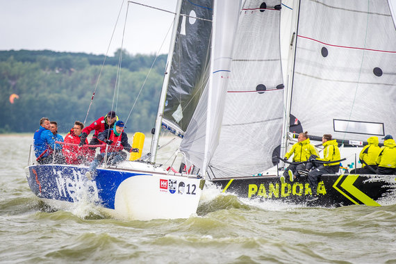 Photo by Augustas Didžgalvis / The moment of the Baltic championship of the yacht class 