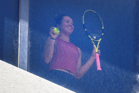 Photo by Scanpix / Before the Australian Open, the players were quarantined in Melbourne.