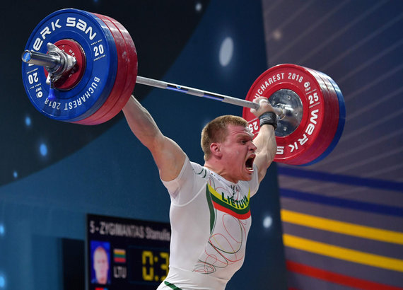 AFP / Scanpix photo / Žygimantas Stanulis 2018 Won silver in the European Championship.