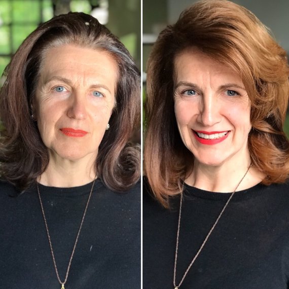 Personal file photo / Style changes created by Jurgita Malakauskaitė: before and after 