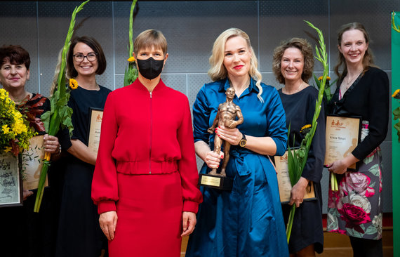 Photo by Postimees Grupp / Scanpix Baltics / Kerst Kaljulaid (red jacket)