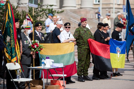 Sigismund Gedvila / 15-minute photo / Commemoration of the June 1941 uprising in Vilnius