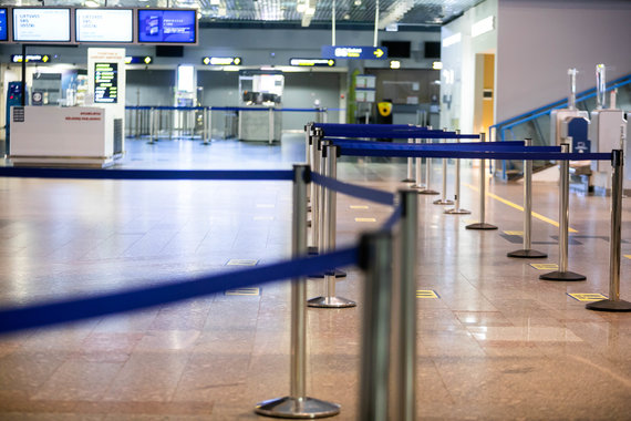 Photo of Sigismund Gedvila / 15min / Empty Vilnius Airport