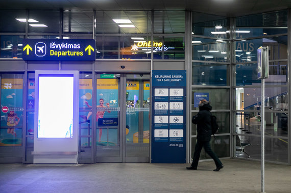 Photo of Sigismund Gedvila / 15min / Empty Vilnius Airport