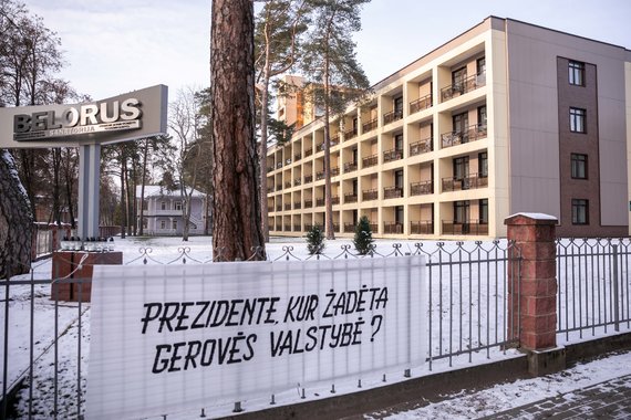 Žygimantas Gedvila / 15min photo / concentration of the sanatorium staff 