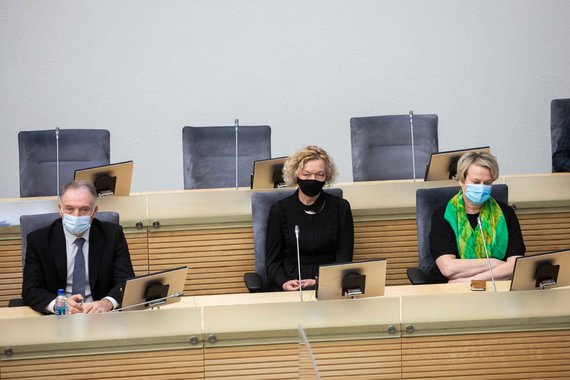 Photo by Žygimantas Gedvila / 15min / Algis Norkūnas, Sigita Rudėnaitė, Giedrė Lastauskienė