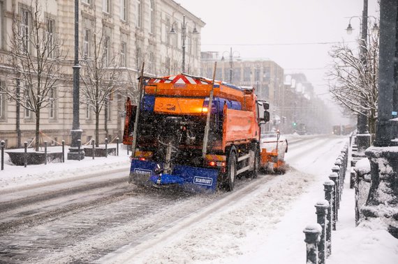 Žygimantas Gedvila / 15min photo / Vilnius is covered with abundant snow