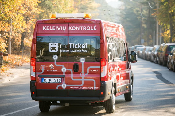 Photo by Saulius Žiūra / Vilnius public transport controller bus