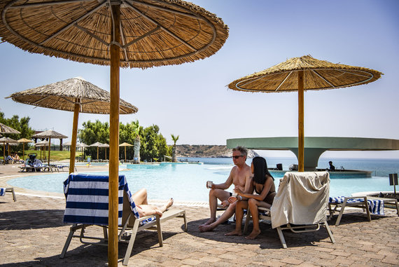 Scanpix Photo / Vacationers on the island of Rhodes