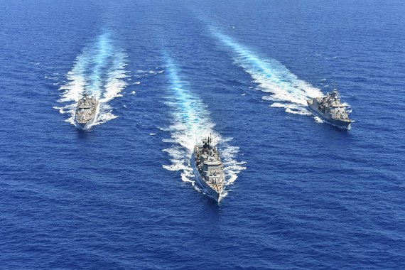 AFP / Scanpix photo / Ships of the Greek Navy