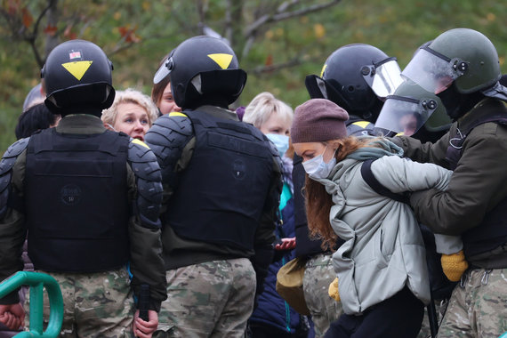 Photo by Scanpix / ITAR-TASS / Protesters arrested in Moscow