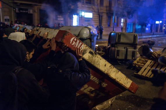 Scanpix / SIPA Photo / Protest against the arrest of Pablo Hasel