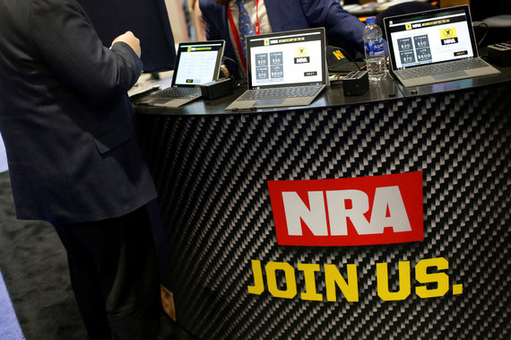   Reuters / Scanpix / Logo of the National Shooting Association (NRA) 