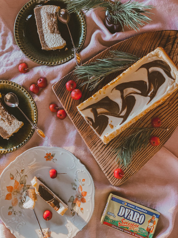 Personal archive photo / Mother of three Amelia bakes divine desserts: this curd cake is worthy of a luxurious festive table