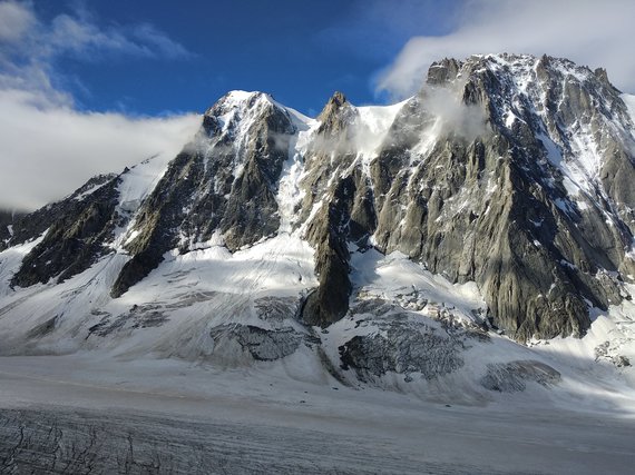 Personal archive photo Rugilė's seventeen-year journey to Mont Blanc