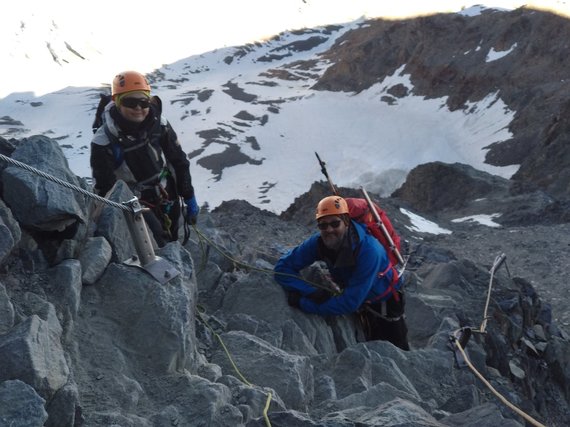 Personal archive photo Rugilė's seventeen-year journey to Mont Blanc