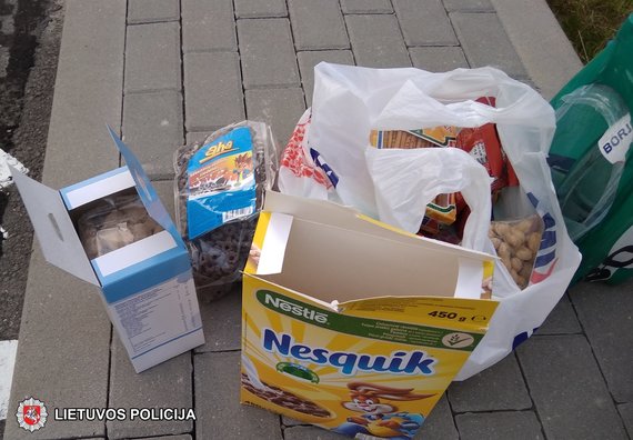 Vilnius aps. Photo from VPK / Drugs found in Belarusian luggage