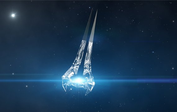 „Swarovski“ kristalais padabintas „Energy Sword“ kardas