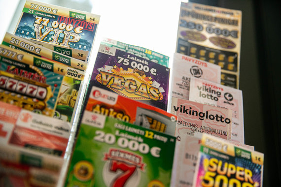 Photo by Josvydas Elinskas / 15min / Lottery tickets