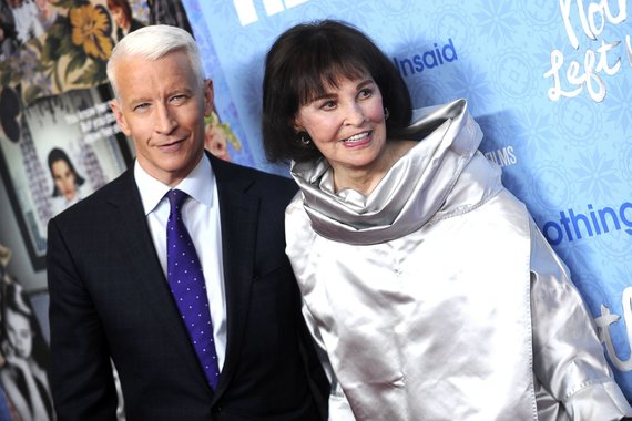 Photo of Scanpix / Gloria Vanderbilt with his son Anderson Cooper