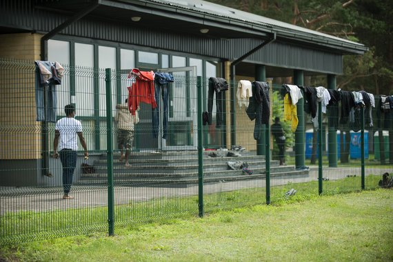 Arno Strumila / 15min photo / Druskininkai border barrier