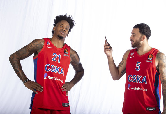 Photo from Euroleague.net / Will Clyburn and Mike James