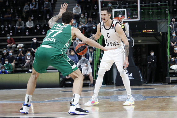 Photo from Getty Images / Euroleague.net/Eurolyga.  Vilerbano ASVEL - Kaunas 