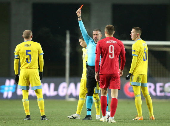 Photo by Scanpix / UEFA League match in tough Almaty: Kazakhstan - Lithuania