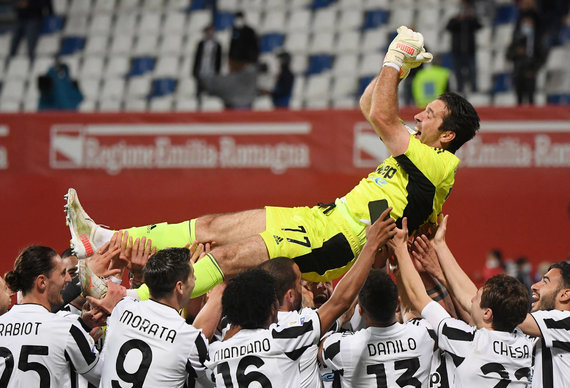 Photo by Scanpix / The triumph of Juventus in Turin