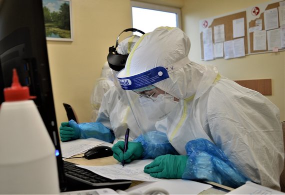 Photo from LSMU Kaunas Hospital / Treatment of coronavirus patients at LSMU Kaunas Hospital