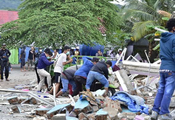 AFP / Scanpix Photo / Earthquake in Indonesia