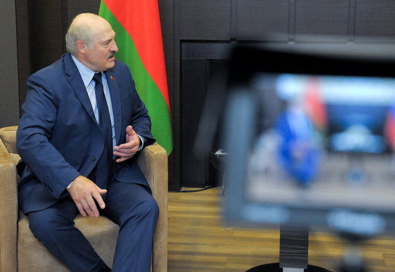 Reuters / Scanpix Photo / Meeting of Vladimir Putin and Aliaksandr Lukashenko in Sochi