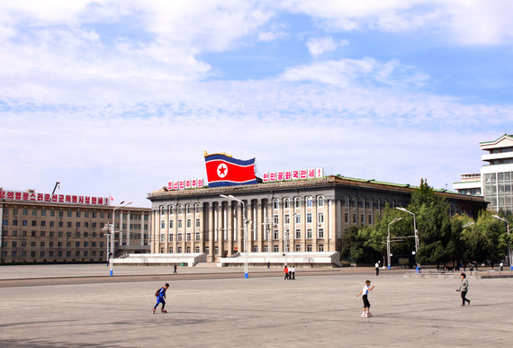 Photo from 123RF.com/ North Korea, Pyongyang