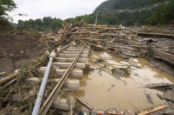 Scanpix / AP photo / Germany was devastated by floods