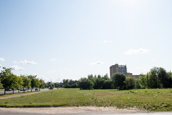 Photo by Rimvydas Ančerevičius / “Your Panevėžys” / A new park will be established here in the Panevėžys Kniaudiškės district