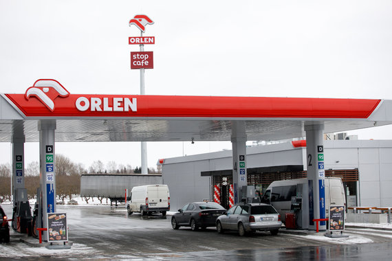 15min nuotr./ Naujoji „ORLEN Baltics Retail“ degalinė Žiežmariuose