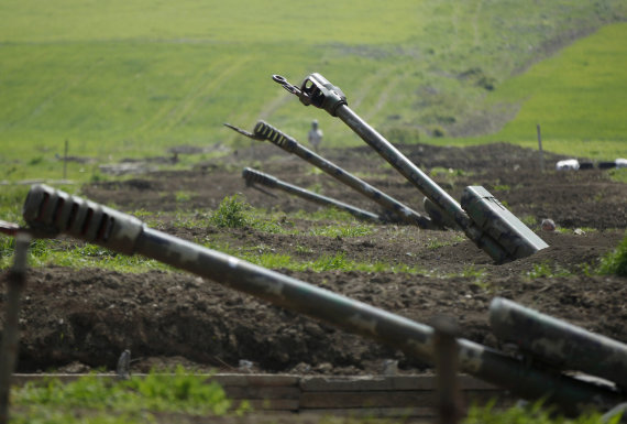 Reuters / Scanpix photo / Artillery guns