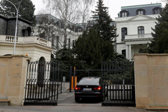Reuters / Photo by Scanpix / Russian Embassy in Prague