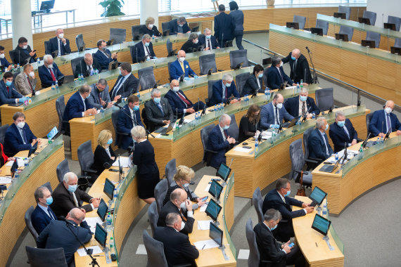 Sigismund Gedvila / 15min photo / Seimas sitting