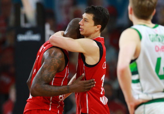 Photo by Scanpix / Vladimir Lučičius rejoiced in Bayern's victory, which was determined by the blocking just before the final siren.