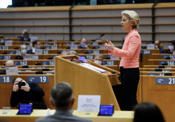 “Reuters” / “Scanpix” nuotr./Ursula von der Leyen