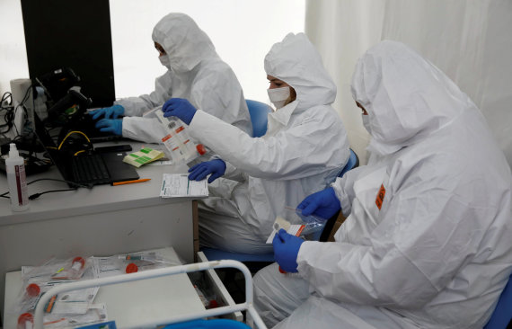 Reuters / Photo by Scanpix / Doctors in Warsaw