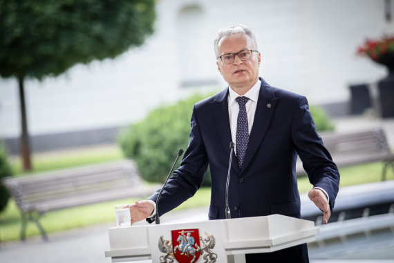 Foto av Lukas april / 15min / Gitanas Nausėda