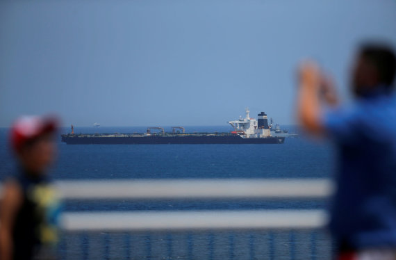 Reuters / Scanpix photo / Iranian oil tanker detained in Gibraltar