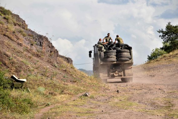 AFP / Scanpix photo / Armenian soldiers