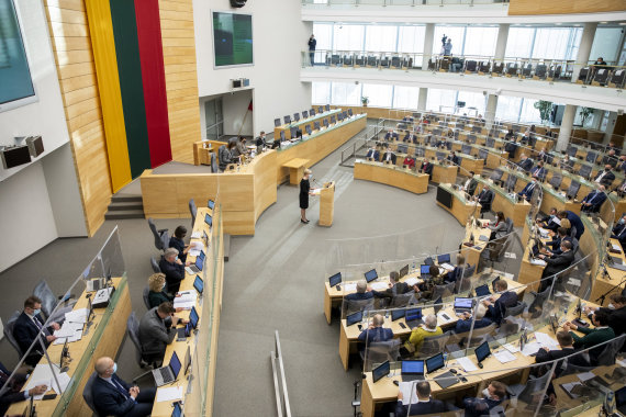 Lukas April / 15min photo / Seimas sitting